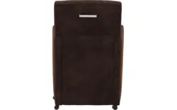 Goossens eetkamerstoel oliver bruin microvezel - 8217916-01