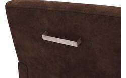 Goossens eetkamerstoel oliver bruin microvezel - 8217916-01