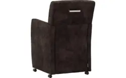 Goossens eetkamerstoel oliver grijs microvezel - 8217917-01