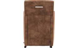 Goossens eetkamerstoel oliver bruin microvezel - 8217918-01