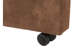 Goossens eetkamerstoel oliver bruin microvezel - 8217918-01