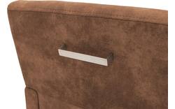 Goossens eetkamerstoel oliver bruin microvezel - 8217918-01