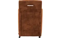 Goossens eetkamerstoel oliver bruin microvezel - 8217920-01