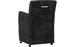 Goossens eetkamerstoel oliver grijs microvezel - 8217921-02