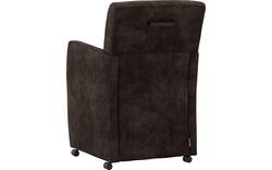 Goossens eetkamerstoel oliver grijs microvezel - 8217926-01