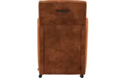 Goossens eetkamerstoel oliver bruin microvezel - 8217929-01