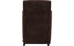 Goossens eetkamerstoel oliver bruin microvezel - 8217930-01