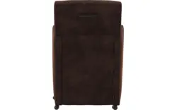 Goossens eetkamerstoel oliver bruin microvezel - 8217930-01