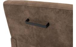 Goossens eetkamerstoel oliver bruin microvezel - 8217931-01
