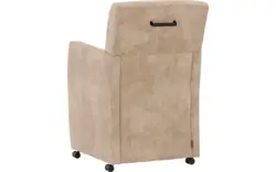 Goossens eetkamerstoel oliver beige microvezel - 8217932-01