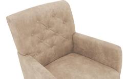 Goossens eetkamerstoel oliver beige microvezel - 8217932-01