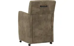 Goossens eetkamerstoel oliver groen microvezel - 8217933-01
