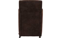 Goossens eetkamerstoel oliver bruin microvezel - 8217941-01