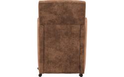 Goossens eetkamerstoel oliver bruin microvezel - 8217942-01