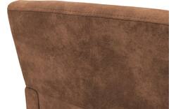 Goossens eetkamerstoel oliver bruin microvezel - 8217942-01