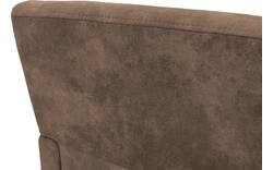 Goossens eetkamerstoel oliver bruin microvezel - 8217950-01