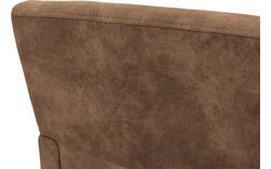 Goossens eetkamerstoel oliver bruin microvezel - 8217951-01