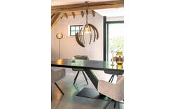 Goossens excellent hanglamp vinnie goud metaal - 8211915-02