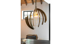 Goossens excellent hanglamp vinnie goud metaal - 8218719-02