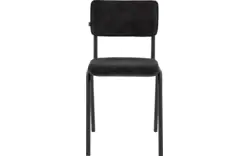 Goossens eetkamerstoel chaplin grijs stof - 8219149-01