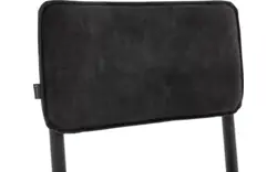 Goossens eetkamerstoel chaplin grijs stof - 8219149-01