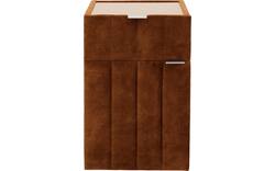 Goossens excellent nachtkastje briljant supreme bruin stof - 8219203-02