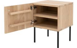 Goossens nachtkastje capelli onbewerkt eiken - 8219213-01