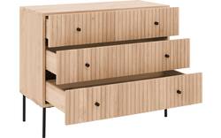Goossens ladekast capelli onbewerkt eiken - 8219214-04