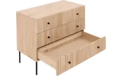 Goossens ladekast capelli onbewerkt eiken - 8219214-02