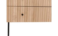 Goossens ladekast capelli onbewerkt eiken - 8219214-02