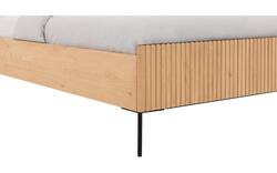 Goossens bedframe capelli blank eiken - 8219215-01