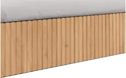 Goossens bedframe capelli blank eiken - 8219215-01