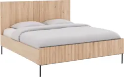 Goossens bedframe capelli wit eiken - 8219217-01