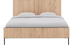 Goossens bedframe capelli wit eiken - 8219217-01