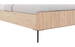 Goossens bedframe capelli wit eiken - 8219217-01