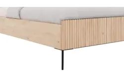 Goossens bedframe capelli wit eiken - 8219217-01