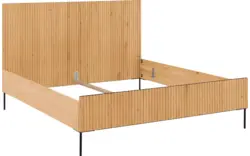 Goossens bedframe capelli blank eiken - 8219218-01