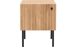Goossens nachtkastje capelli blank eiken - 8219219-01