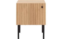 Goossens nachtkastje capelli wit eiken - 8219221-01
