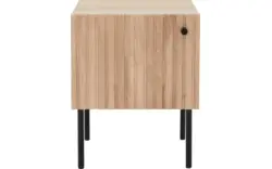 Goossens nachtkastje capelli wit eiken - 8219221-01
