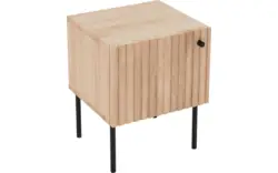 Goossens nachtkastje capelli wit eiken - 8219221-01