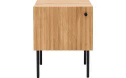 Goossens nachtkastje capelli blank eiken - 8219222-01