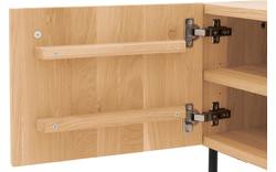 Goossens nachtkastje capelli blank eiken - 8219222-01