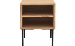 Goossens nachtkastje capelli blank eiken - 8219224-02