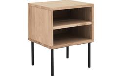 Goossens nachtkastje capelli wit eiken - 8219226-01