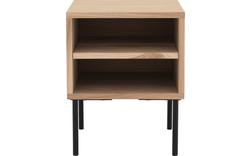 Goossens nachtkastje capelli wit eiken - 8219226-02