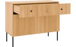 Goossens ladekast capelli blank eiken - 8219231-04