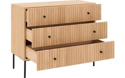 Goossens ladekast capelli blank eiken - 8219233-04