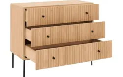 Goossens ladekast capelli blank eiken - 8219233-02