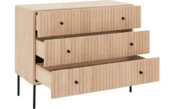 Goossens ladekast capelli wit eiken - 8219235-02